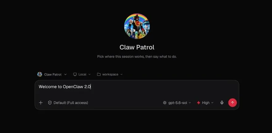 OpenClaw 2.0 重做后的浏览器端